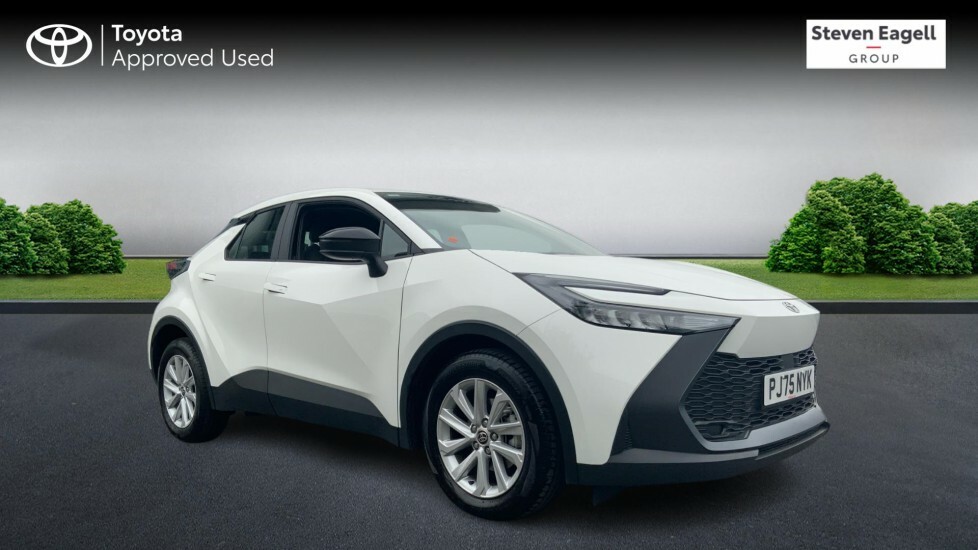 Toyota C-Hr 1.8 Vvt-h Icon Suv Hybrid Cvt Euro 6 S White