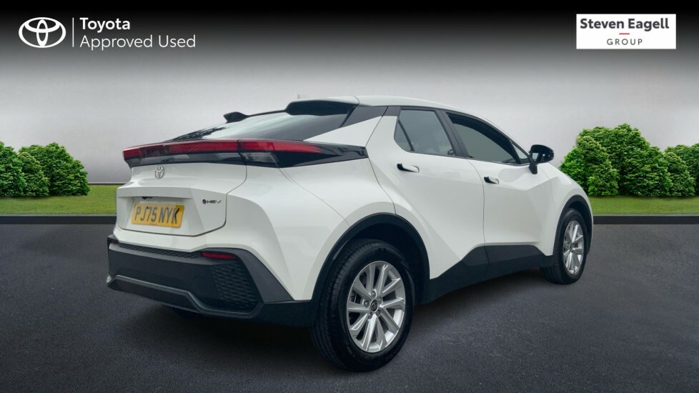 Toyota C-Hr 1.8 Vvt-h Icon Suv Hybrid Cvt Euro 6 S PJ75NYK White #2