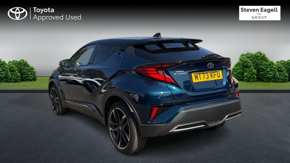 Toyota C-Hr 2.0 Vvt-h Gr Sport Suv Hybrid Cvt Euro Blue #4