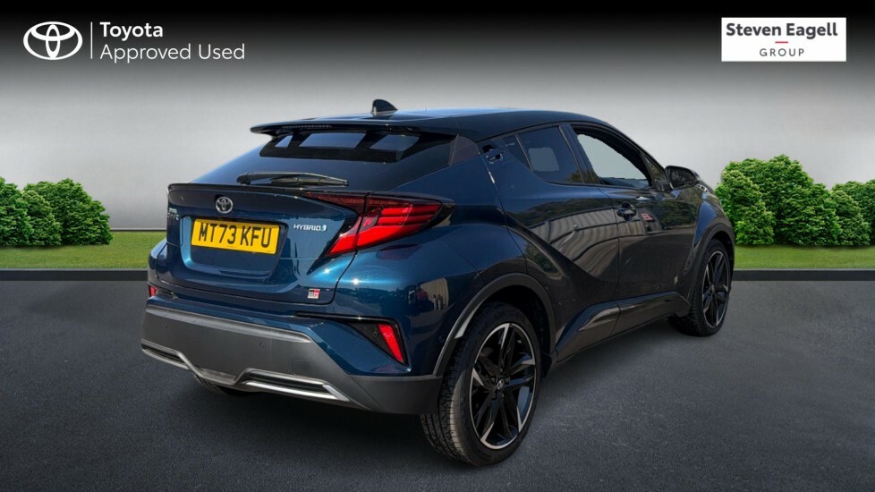 Toyota C-Hr 2.0 Vvt-h Gr Sport Suv Hybrid Cvt Euro Blue #2