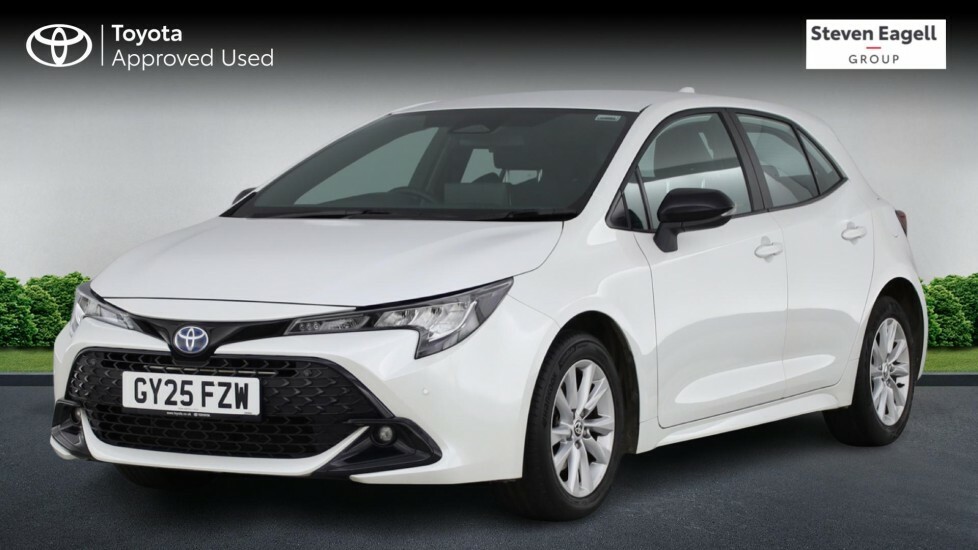 Toyota Corolla 1.8 Vvt-h Icon Cvt Euro 6 Ss GY25FZW White #3