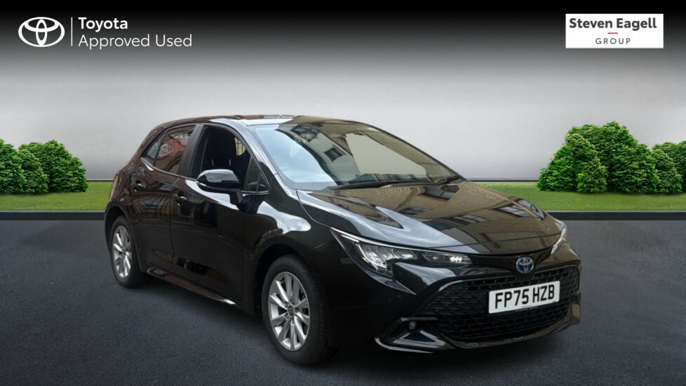 Toyota Corolla 2.0 Vvt-h Icon Cvt Euro 6 Ss FP75HZB Black