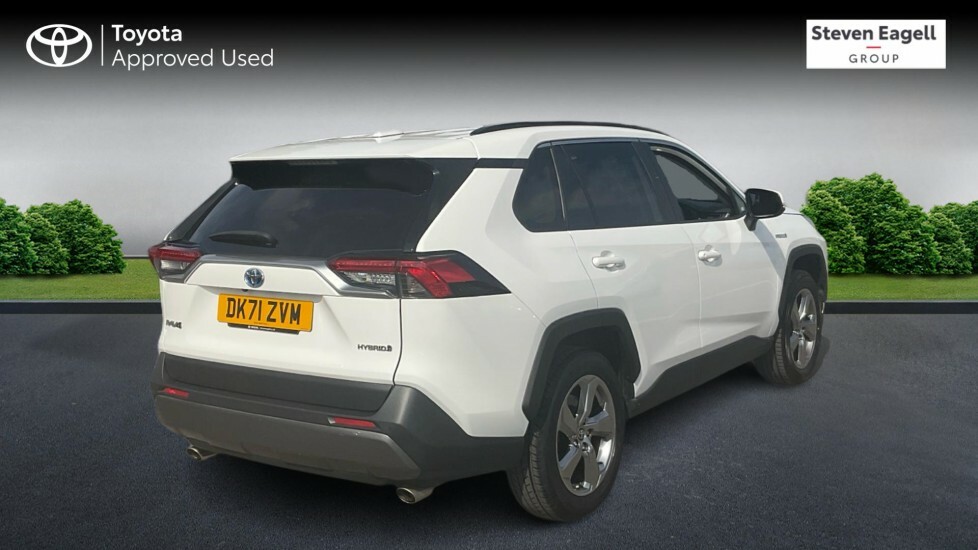 Toyota Rav 4 2.5 Vvt-h Design Cvt Euro 6 Ss DK71ZVM White #2