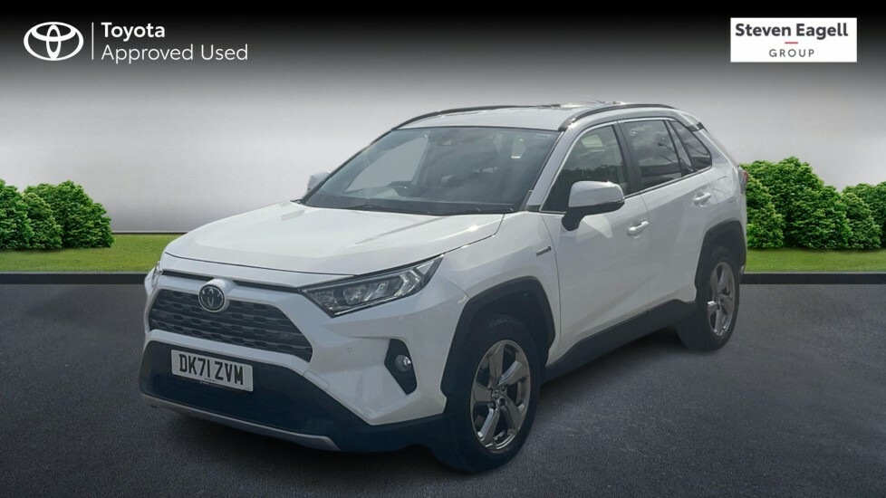 Toyota Rav 4 2.5 Vvt-h Design Cvt Euro 6 Ss DK71ZVM White #3