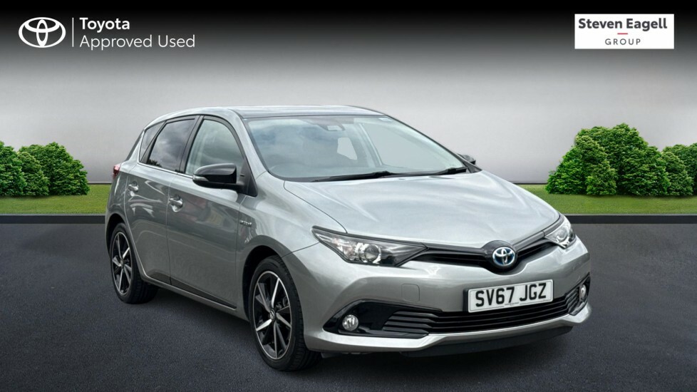 Toyota Auris 1.8 Vvt-h Gb25 Cvt Euro 6 Ss Safety Sense Grey