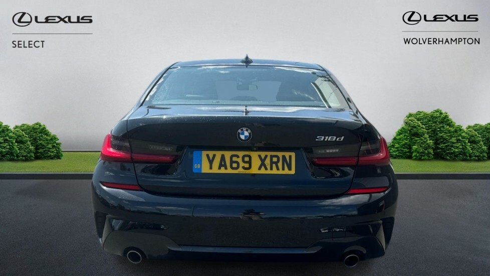BMW 3 Series 2.0 318D M Sport Euro 6 Ss Black #5
