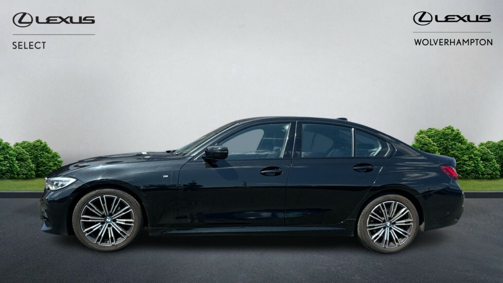 BMW 3 Series 2.0 318D M Sport Euro 6 Ss Black #3