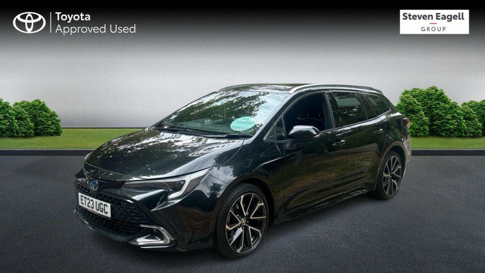 Toyota Corolla 2.0 Vvt-h Excel Touring Sports Cvt Euro 6 Ss ET23UGC Black #3