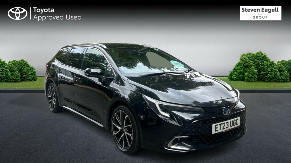 Toyota Corolla 2.0 Vvt-h Excel Touring Sports Cvt Euro 6 Ss ET23UGC Black