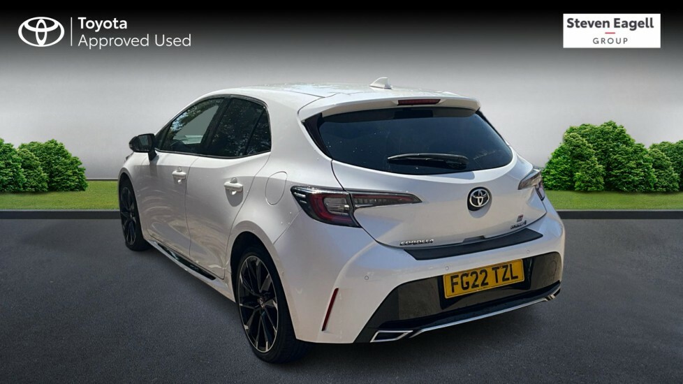Toyota Corolla 1.8 Vvt-h Gr Sport Cvt Euro 6 Ss FG22TZL White #4