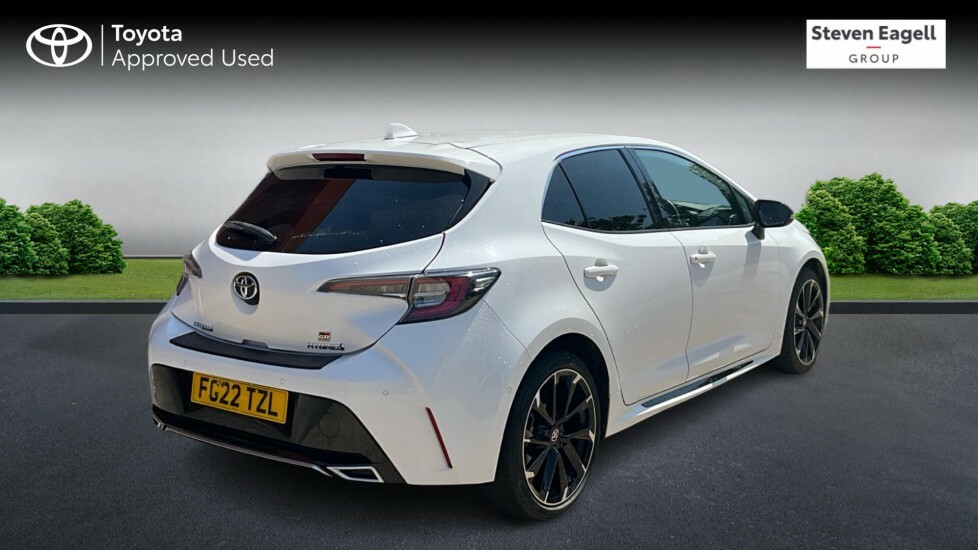 Toyota Corolla 1.8 Vvt-h Gr Sport Cvt Euro 6 Ss FG22TZL White #2