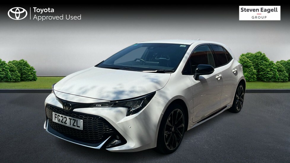 Toyota Corolla 1.8 Vvt-h Gr Sport Cvt Euro 6 Ss FG22TZL White #3