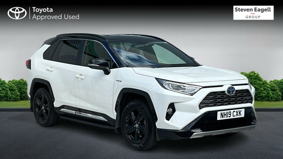 Toyota Rav 4 2.5 Vvt-h Dynamic Cvt Euro 6 Ss NH19CXK White