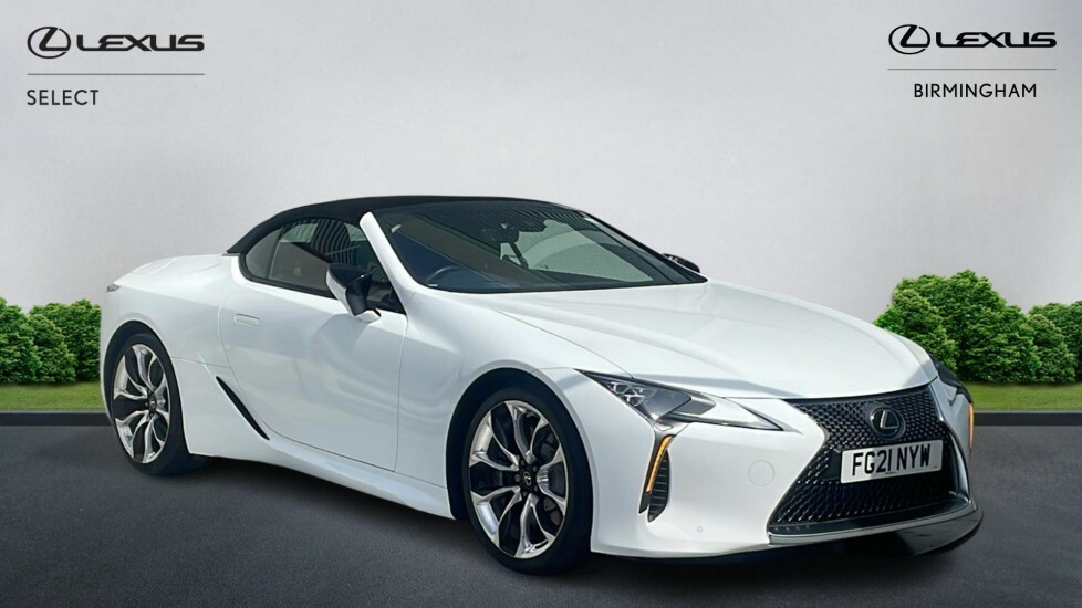 Lexus LC 5.0 500 V8 Sport Plus Euro 6 White