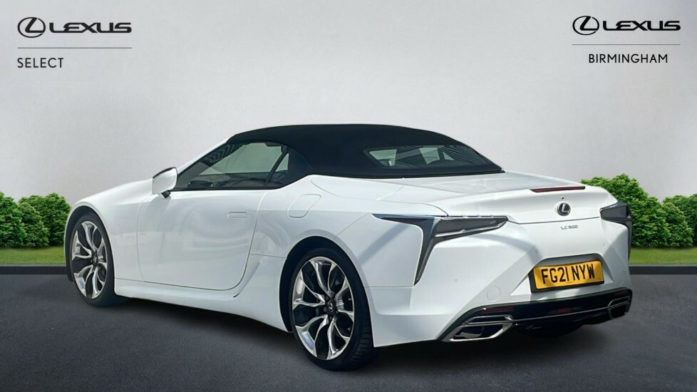Lexus LC 5.0 500 V8 Sport Plus Euro 6 White #2