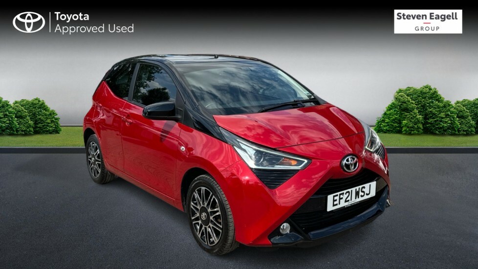 Toyota Aygo 1.0 Vvt-i X-clusiv X-shift Euro 6 Red