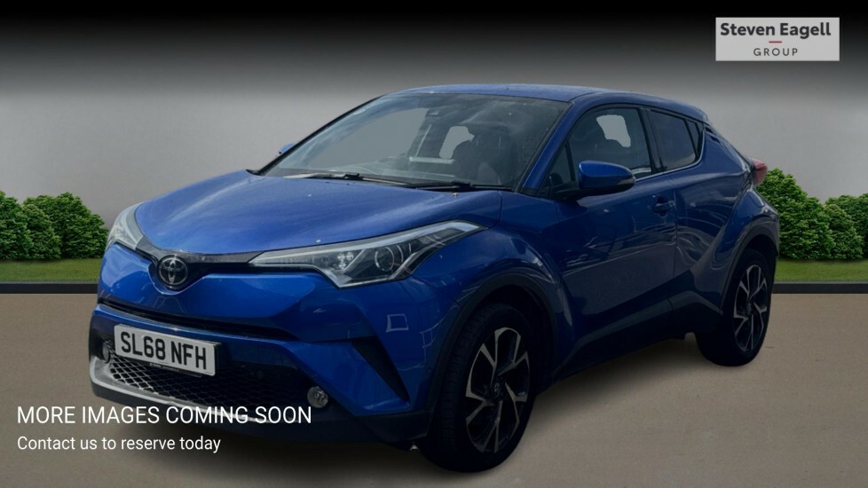 Toyota C-Hr 1.2 Vvt-i Design Cvt Awd Euro 6 Ss SL68NFH Blue #3