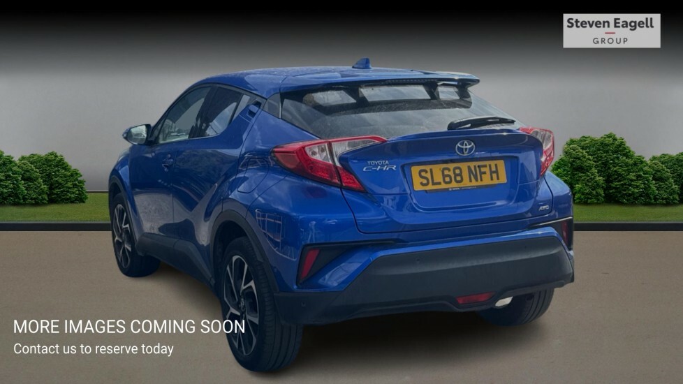 Toyota C-Hr 1.2 Vvt-i Design Cvt Awd Euro 6 Ss SL68NFH Blue #2