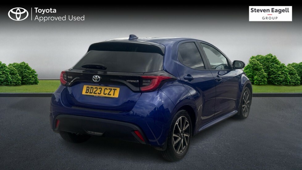 Toyota Yaris 1.5 Vvt-h Design E-cvt Euro 6 Ss BD23CZT Blue #2