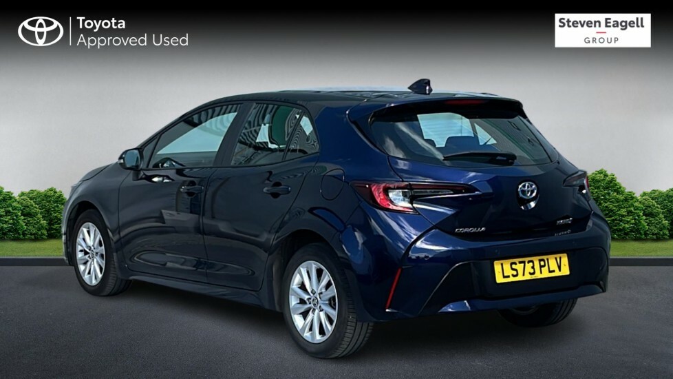 Toyota Corolla 1.8 Vvt-h Icon Cvt Euro 6 Ss LS73PLV Blue #4