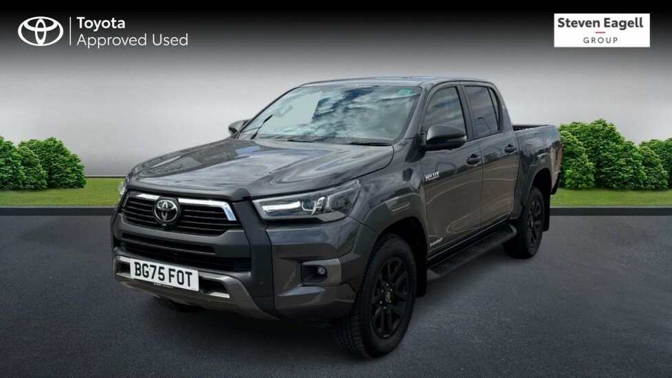 Toyota HILUX 2.8 D-4d-h Invincible X 4Wd Euro 6 BG75FOT Grey #3