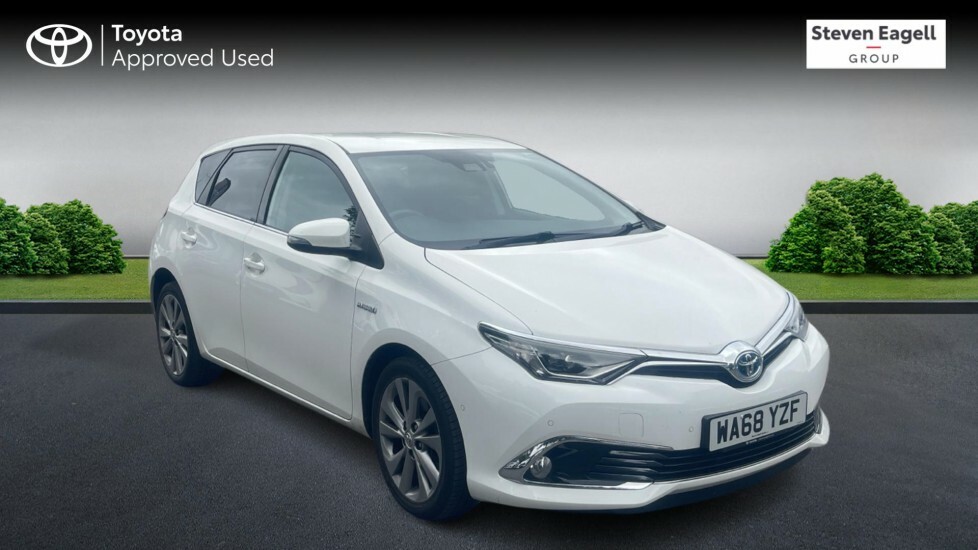 Toyota Auris 1.8 Vvt-h Excel Cvt Euro 6 Ss White