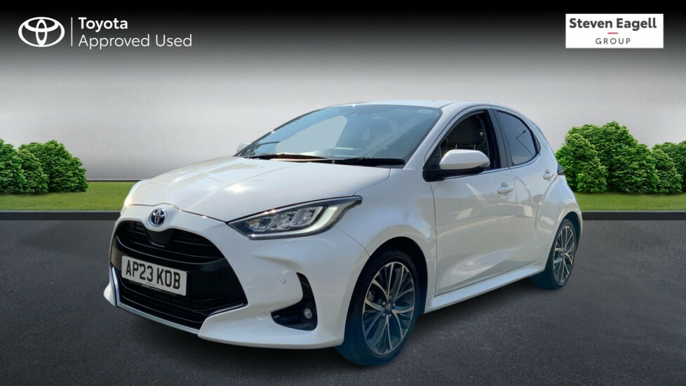 Toyota Yaris 1.5 Vvt-h Excel Hatchback Hybrid E-cvt AP23KOB White #3