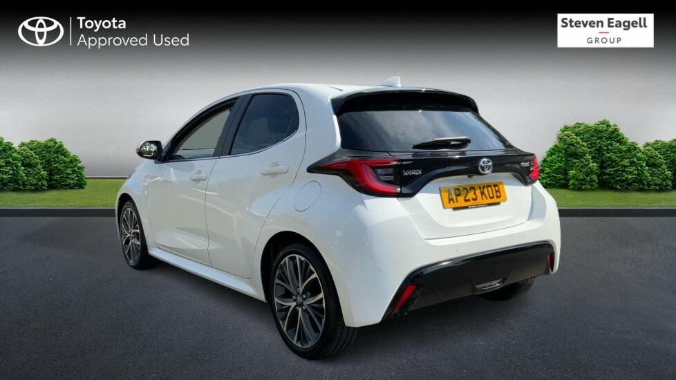 Toyota Yaris 1.5 Vvt-h Excel Hatchback Hybrid E-cvt AP23KOB White #4