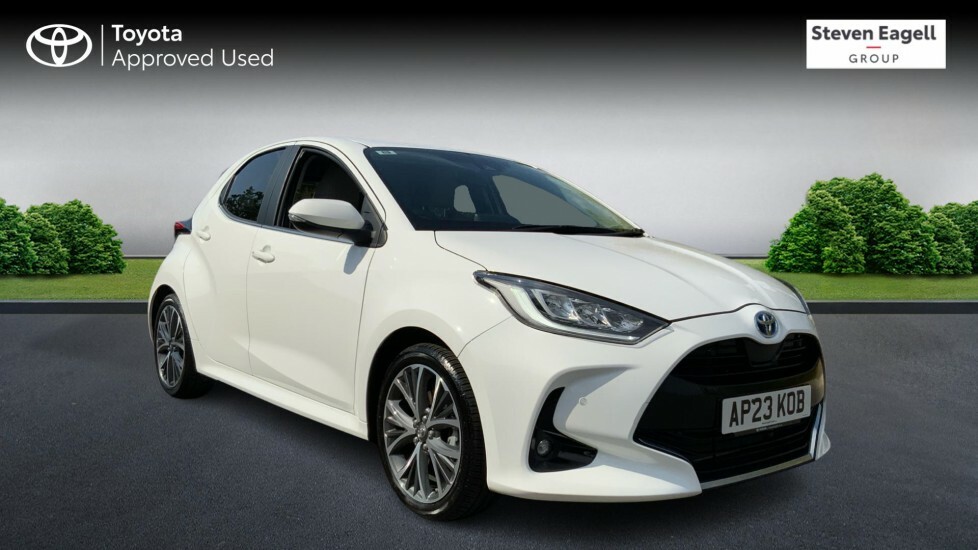 Toyota Yaris 1.5 Vvt-h Excel Hatchback Hybrid E-cvt AP23KOB White
