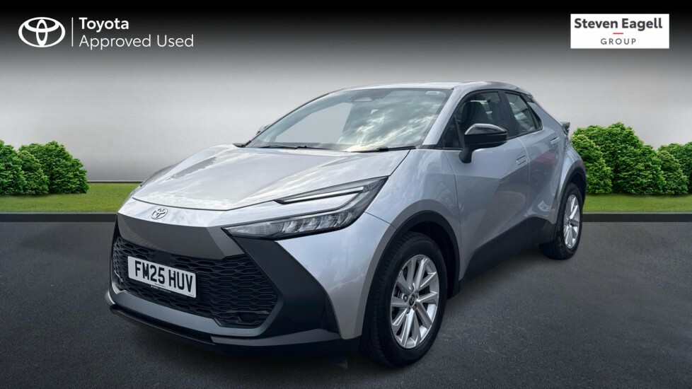 Toyota C-Hr 1.8 Vvt-h Icon Suv Hybrid Cvt Euro 6 S FM25HUV Silver #3