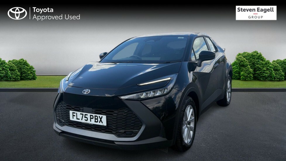 Toyota C-Hr 1.8 Vvt-h Icon Suv Hybrid Cvt Euro 6 S FL75PBX Black #3