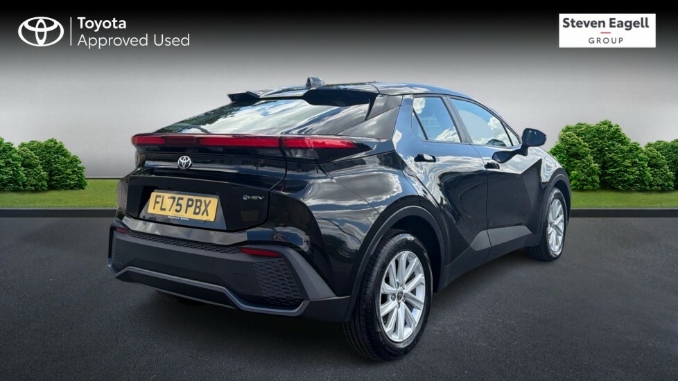 Toyota C-Hr 1.8 Vvt-h Icon Suv Hybrid Cvt Euro 6 S FL75PBX Black #2
