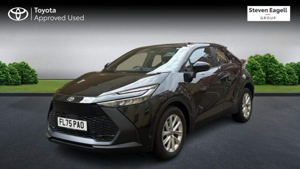Toyota C-Hr 1.8 Vvt-h Icon Cvt Euro 6 Ss FL75PAO Black #3