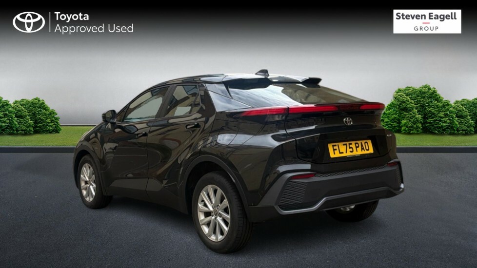 Toyota C-Hr 1.8 Vvt-h Icon Cvt Euro 6 Ss FL75PAO Black #4