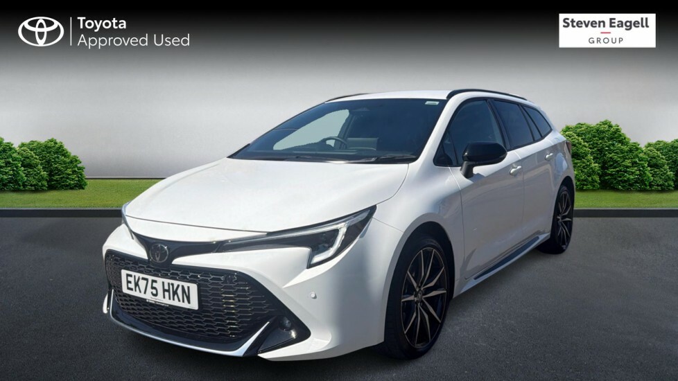 Toyota Corolla 2.0 Vvt-h Gr Sport Touring Sports Hybri EK75HKN White #3