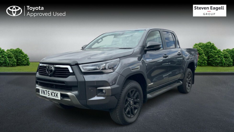 Toyota HILUX 2.8 D-4d-h Invincible X 4Wd Euro 6 VN75KXK Grey #3