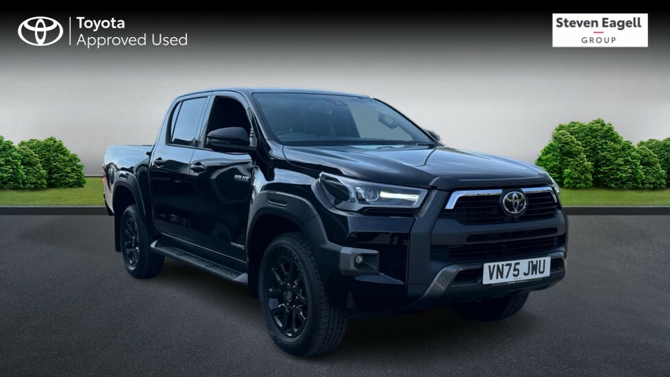 Toyota HILUX 2.8 D-4d-h Invincible X 4Wd Euro 6 Black
