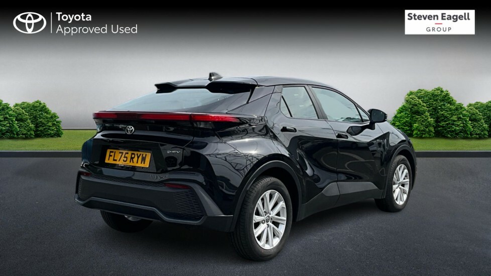 Toyota C-Hr 1.8 Vvt-h Icon Suv Hybrid Cvt Euro 6 S FL75RYW Black #2
