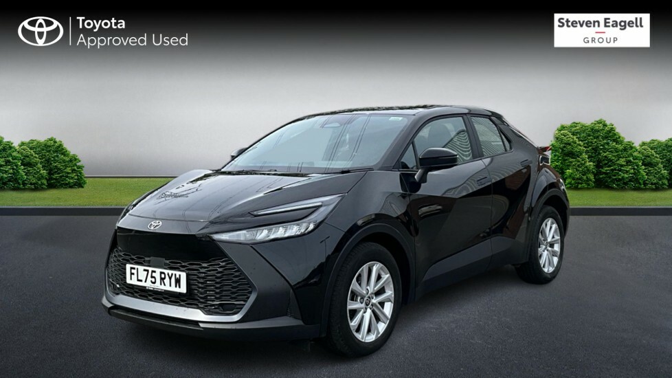 Toyota C-Hr 1.8 Vvt-h Icon Suv Hybrid Cvt Euro 6 S FL75RYW Black #3