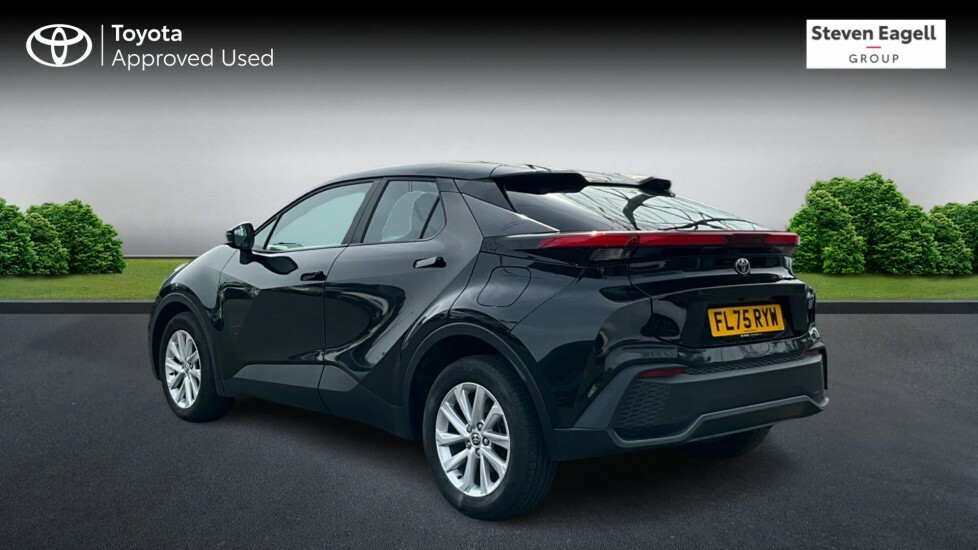 Toyota C-Hr 1.8 Vvt-h Icon Suv Hybrid Cvt Euro 6 S FL75RYW Black #4