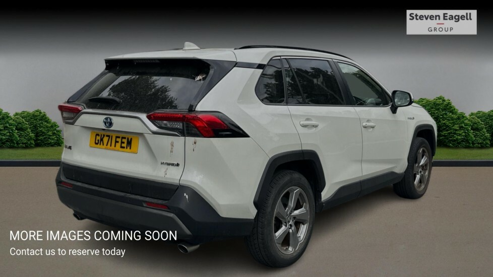 Toyota Rav 4 2.5 Vvt-h Gpf Design Suv Hybrid Cvt Eur GK71FEM White #4