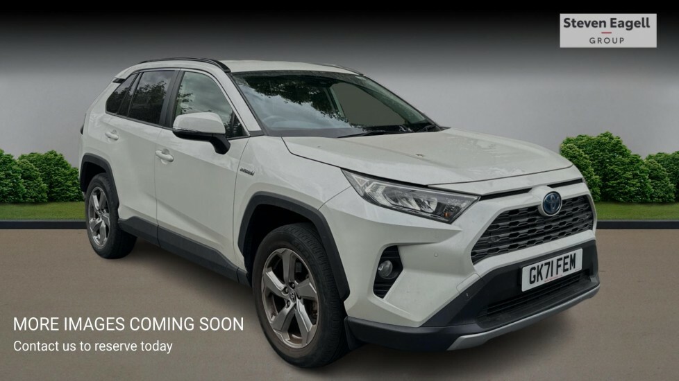 Toyota Rav 4 2.5 Vvt-h Gpf Design Suv Hybrid Cvt Eur GK71FEM White
