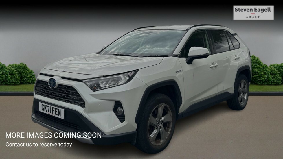 Toyota Rav 4 2.5 Vvt-h Gpf Design Suv Hybrid Cvt Eur GK71FEM White #3