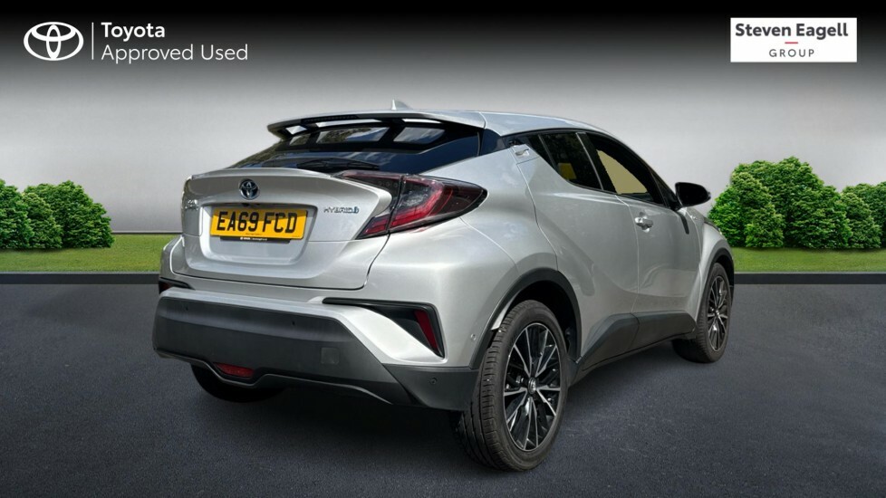 Toyota C-Hr 1.8 Vvt-h Excel Cvt Euro 6 Ss EA69FCD Silver #2