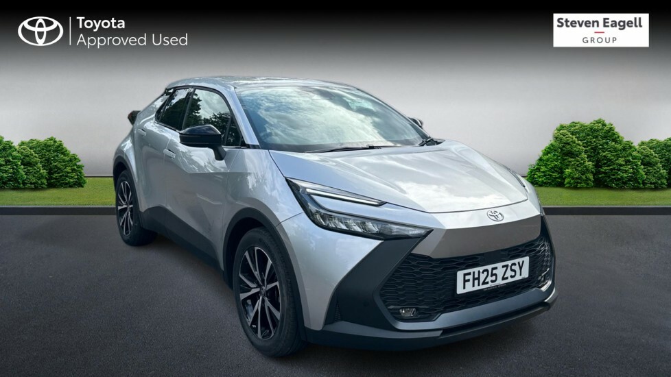Toyota C-Hr 1.8 Vvt-h Design Suv Hybrid Cvt Euro 6 Silver