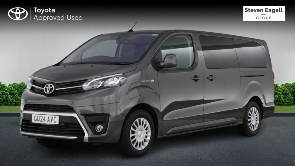 Toyota Proace Verso 50Kwh Shuttle Long Mpv Lwb 9 Seat Grey #3