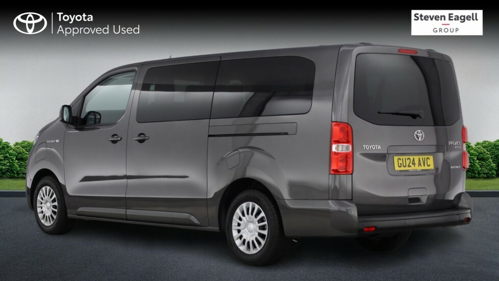 Toyota Proace Verso 50Kwh Shuttle Long Mpv Lwb 9 Seat Grey #4
