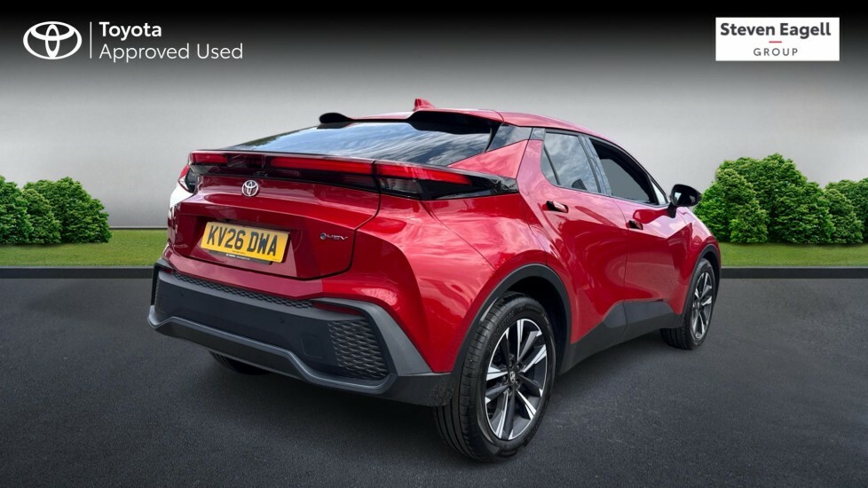 Toyota C-Hr 1.8 Vvt-h Design Cvt Euro 6 Ss KV26DWA Red #2
