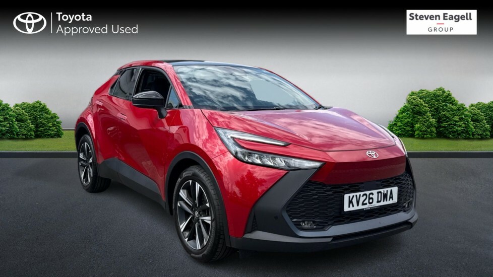 Toyota C-Hr 1.8 Vvt-h Design Cvt Euro 6 Ss KV26DWA Red