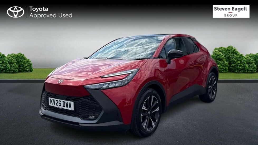 Toyota C-Hr 1.8 Vvt-h Design Cvt Euro 6 Ss KV26DWA Red #3